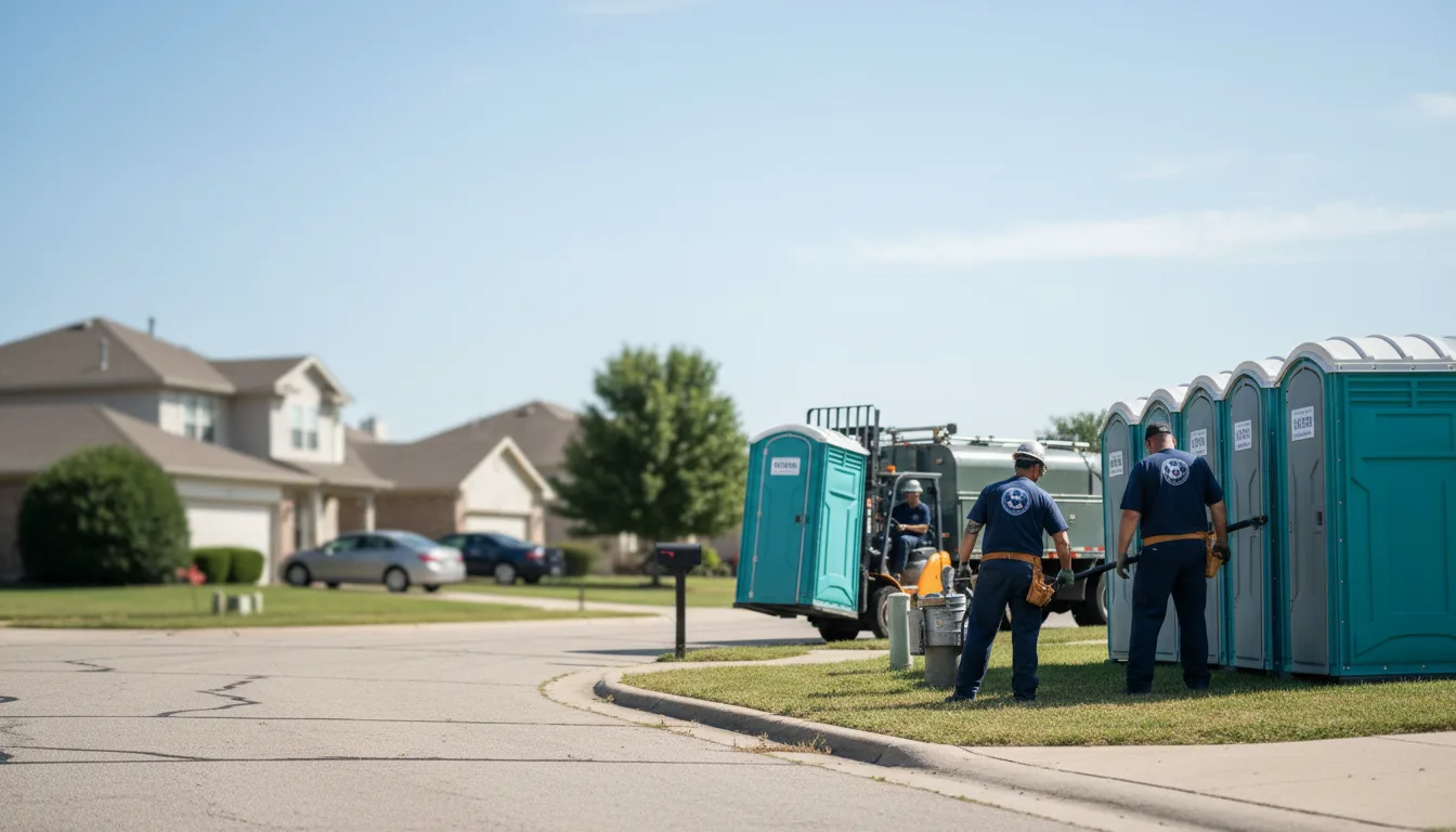 Porta Potty Rental in Woodson, AR near me